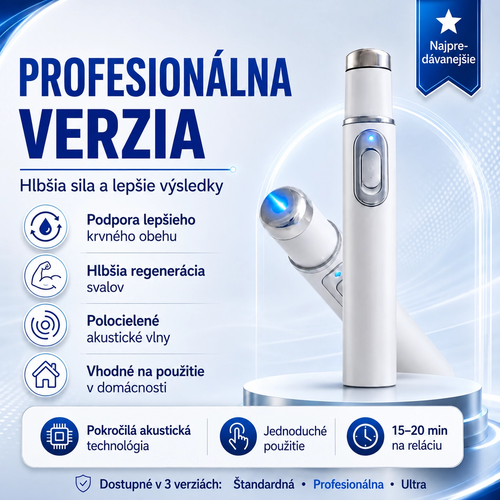🔬 Pokročilá terapia akustickou rázovou vlnou ⚡ obnovuje zdravie tkanív penisu, zvyšuje pevnosť erekcie, výdrž a sebavedomie mužov 🛡️💪 a zároveň zmierňuje bolesti svalov, stuhnutosť kĺbov a bolesti šliach. 🩺✨